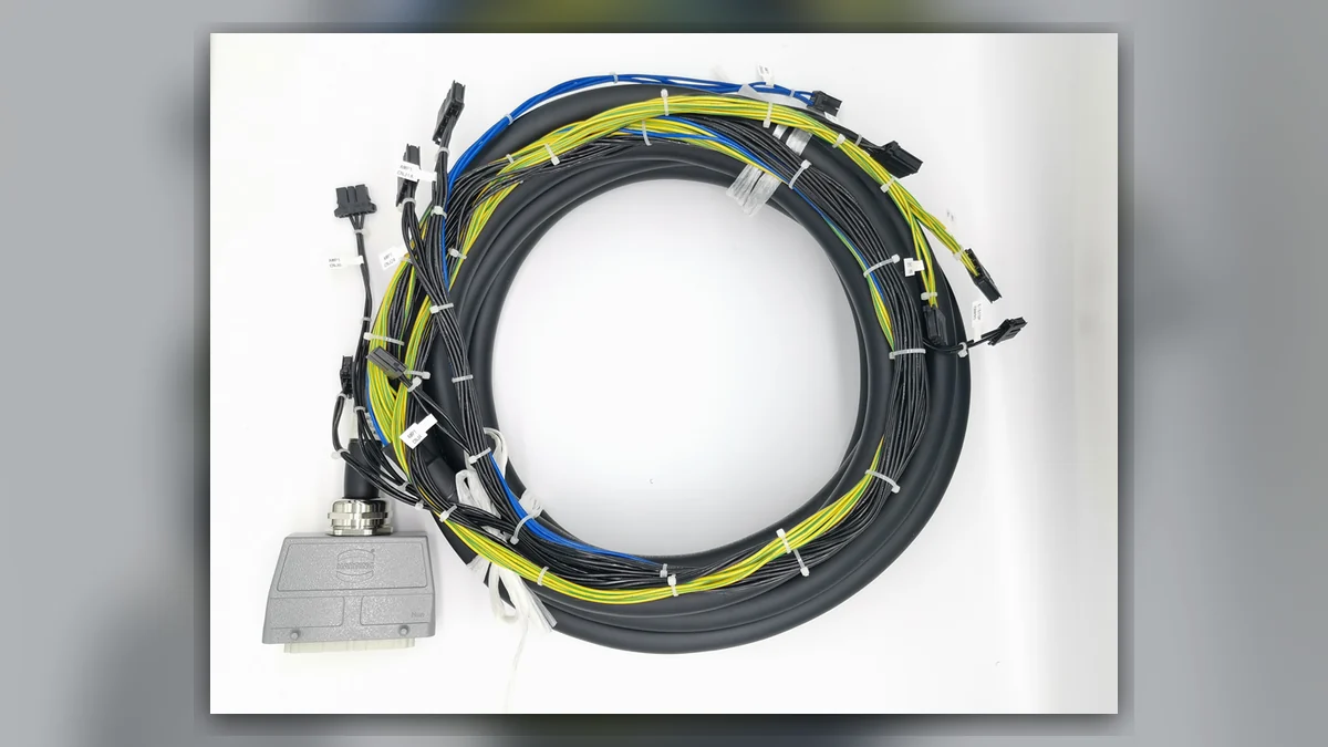 发那科机器人本体电缆A660-4005-T215断线维修